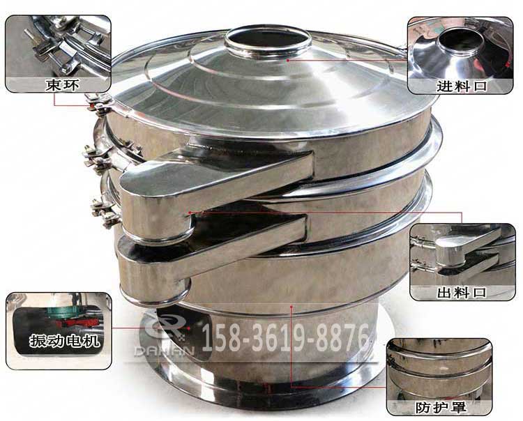 三聚氰胺振動篩 三聚氰胺振動篩