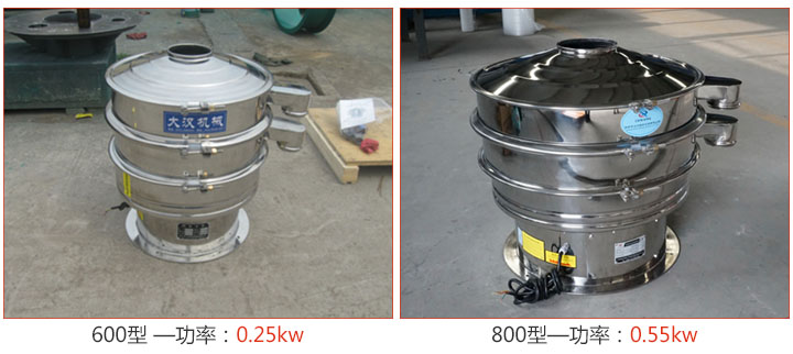 食品振動篩同種材質(zhì)有不同大小的型號，而型號的不同就會影響價格。