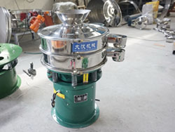 600型帶料斗，底框加高圓形篩