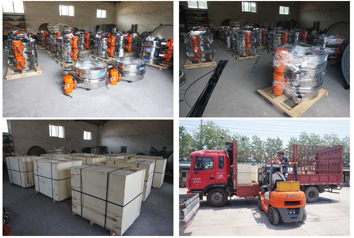 洗衣粉直排篩產(chǎn)品包裝-裝箱，裝車發(fā)貨現(xiàn)場展示