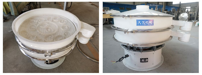 安裝篩框，防塵蓋，換網(wǎng)完成