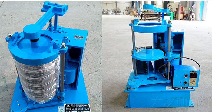 拍擊式標(biāo)準(zhǔn)篩有兩種不同的形式，一是拍擊式。