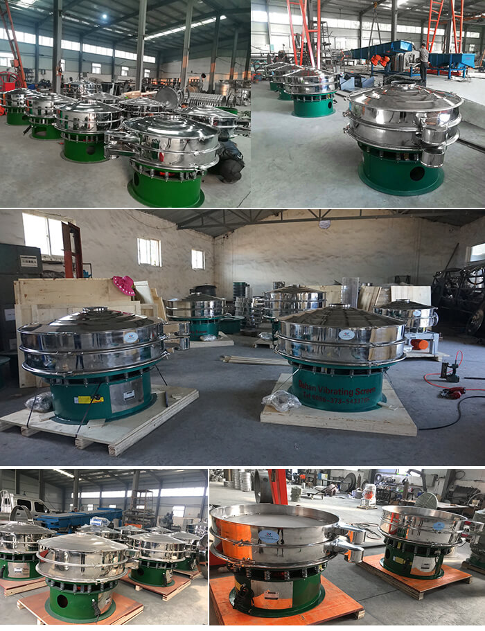 展示廳展示旋振篩，批量展示不銹鋼振動篩，包裝氣體保護振動篩，批量展示碳鋼旋振篩